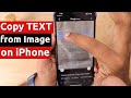 How to COPY TEXT from IMAGE on iPhone and iPad? 🔥 Free App