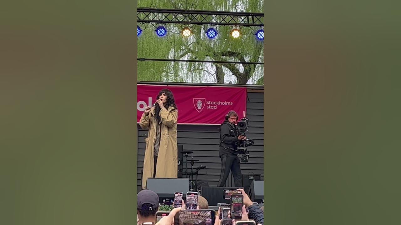 Incredible Loreen performing when she came home from Eurovision! #eurovision #loreen #tattoo