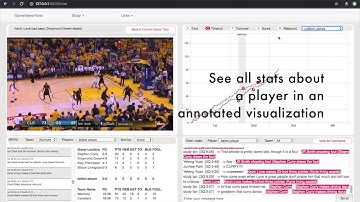 GameViews: Understanding and Supporting Data-driven Sports Storytelling