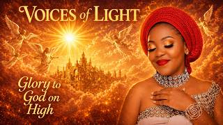 Glory to God on High - Lyric Video - Voices Of Light (ft. Enlightened Academy Choir & HiPipo Voices)