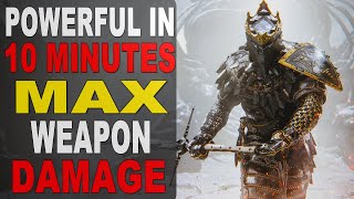 Mortal Shell Max Weapon Power in the first 10 Minutes - Easy \& Fast Way To Fully Upgrade Your Weapon