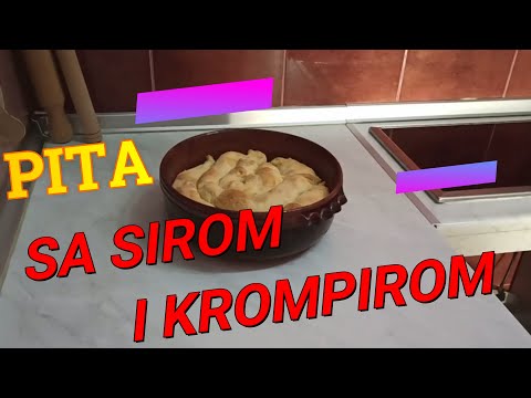 Video: Tepsija Sa Sirom Sa Krompirom