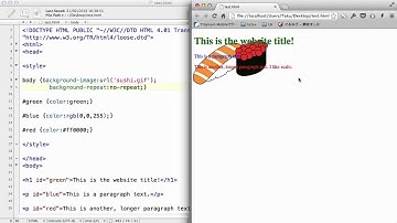CSS - 11. Background-repeat and background-position