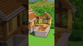 Minecraft Easy Starter House🏡 - Link in Bio🔗 #shorts