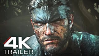 Metal Gear Solid Snake Eater Trailer 2023 4K Uhd