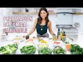 TIPS y PREPARACIÓN DE COMIDA SALUDABLE para la semana!