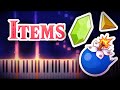 The Legend Of Zelda Phantom Hourglass - Items | Piano Tutorial