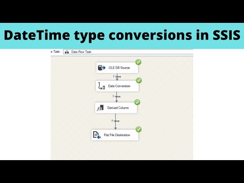 ভিডিও: SSIS এ সামগ্রিক রূপান্তর কি?