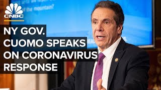 New York Gov. Cuomo holds a briefing on the coronavirus outbreak - 4\/22\/2020