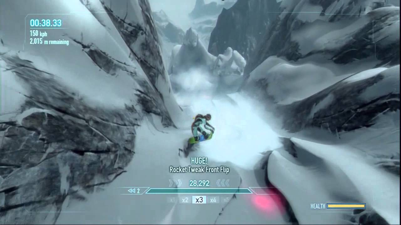SSX Gameplay - Deadly Descent: Gravity
