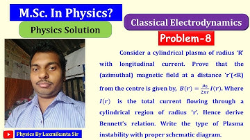Problem-8= Classical Electrodynamics Semester-2 (MSc in Physics)