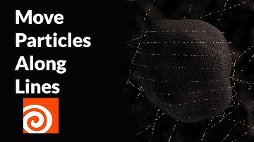 How to Move Particles Along Lines | Houdini 19.5