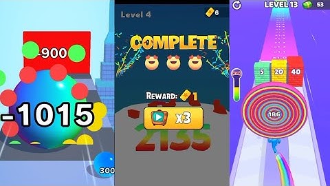 2048 | Level -1 : Layer Man 3D: Run & Collect vs Calculate Balls vs Merge Number Run Master gameplay