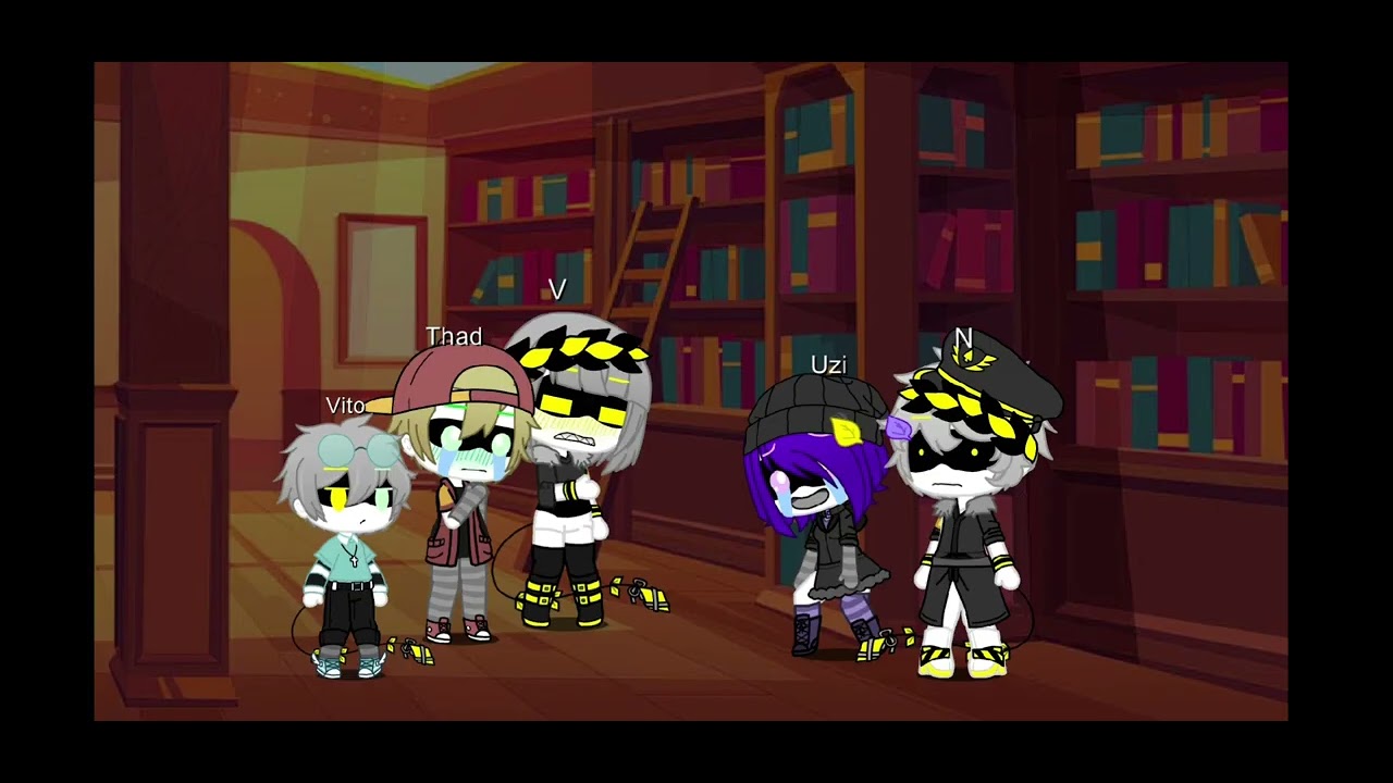 💚Thad and V meet their future child | Gacha club | Murder drones | got ...