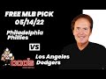 MLB Pick - Philadelphia Phillies vs Los Angeles Dodgers Prediction, 5/14/22 Free Best Bets & Odds