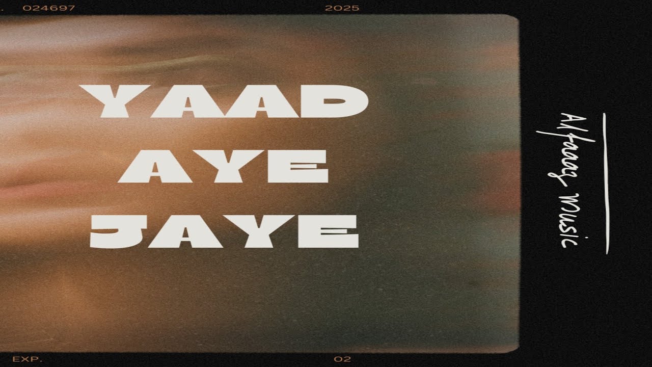 YAAD AYE JAYE - Alfaaaz music (official audio ) song.#naamanshu #rap # ...