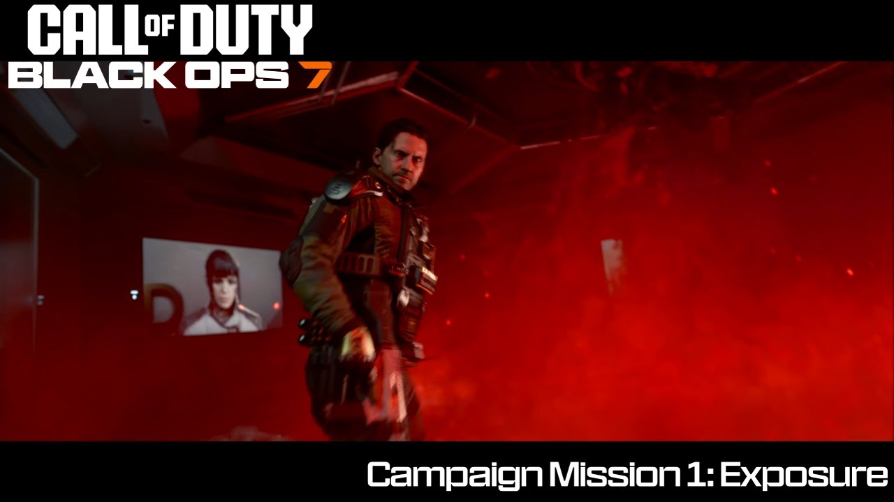 Exposure Cod Call of Duty: Black Ops 7 Campaign - Mission 1: Exposure - YouTube