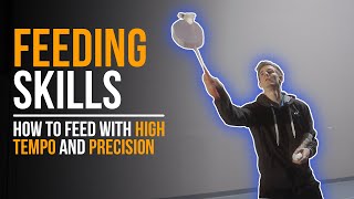 Badminton Feeding Skills: How to feed with tempo and precision