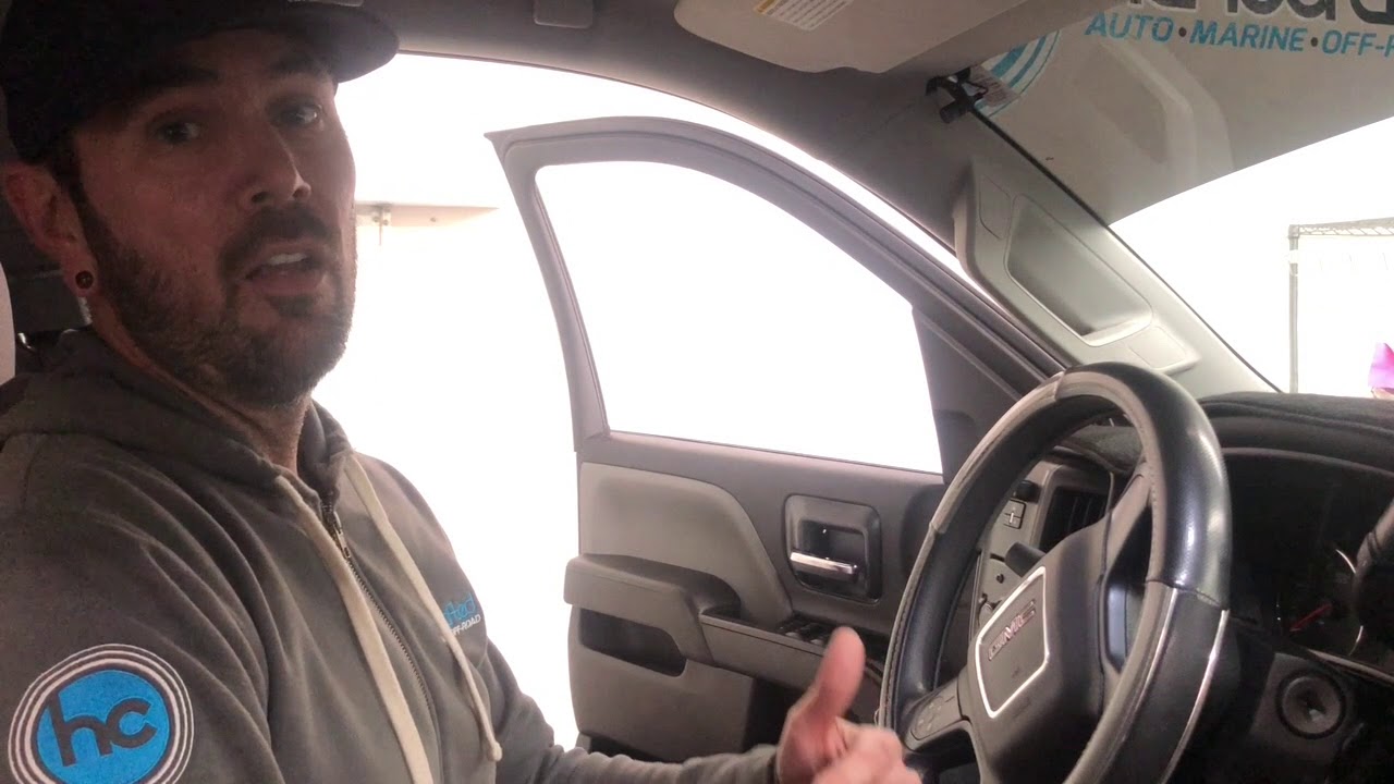 2016 GMC Sierra 3500 - Hertz audio upgrade, Alpine Restyle radio ...