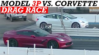 2019 Tesla Model 3 Performance vs. 2019 Chevrolet Corvette