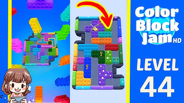 Color Block Jam Level 44 Solution Walkthrough