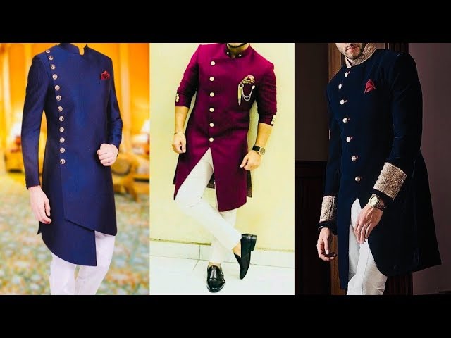 Handmade Traditional Men's Kurta Pajama Wedding Party Wear Kurta Dress  Clothing | eBay