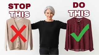 STOP Wearing This With Grey Hair! (7 Mistakes Women Over 50 Make)