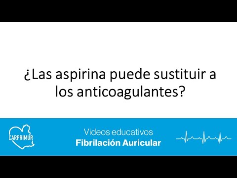 Video: ¿Las aspirinas son anticoagulantes?