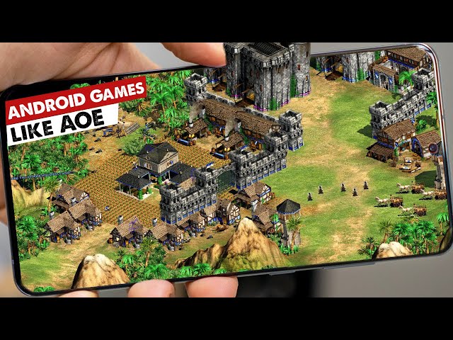 OS MELHORES JOGOS IGUAIS AGE OF EMPIRES PARA ANDROID 2022 