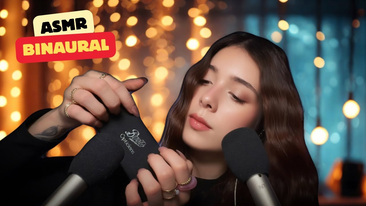ASMR| SONIDOS RELAJANTES PARA PERSONAS QUE NECESITAN DORMIR (Binaural, Cosquillas)