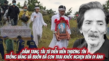 Trực Tiếp Đám tang diễn viên thương tín vài bóng người đưa Tiển xem mà rơi nước mắt #thuongtin