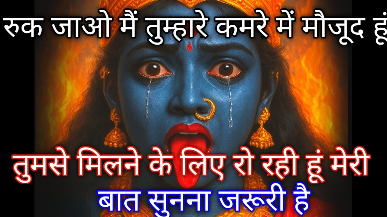 888🕉️ Mahakali ka sandesh 🕉️रुक जाओ मैं तुम्हारे कमरे में मौजूद हूं तुमसे मिलने के लिए रो रही