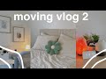 MOVING VLOG PT. 2 | decorating, getting my bed, building furniture, etc.