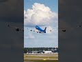 Scandinavian Airlines 747 Taking Off From Stockholm Airport  #aviation #lufthansa747 #planespotting