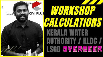 WORKSHOP CALCULATIONS for OVERSEER KWA/KLDC/LSGD