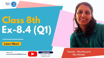 [Revised NCERT Syllabus] Class 8 Ex-8.4 Q1 | Algebraic Expressions and Identities | Victory Point