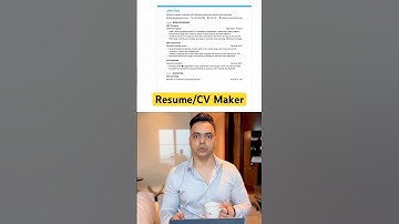 Build an ATS-Friendly Resume in Minutes for FREE! 🚀💼