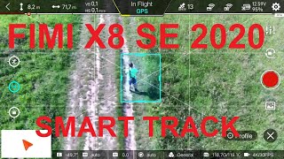 FIMI X8 SE 2020 8km SMART TRACK / Follow me function 4K on iOS Resimi