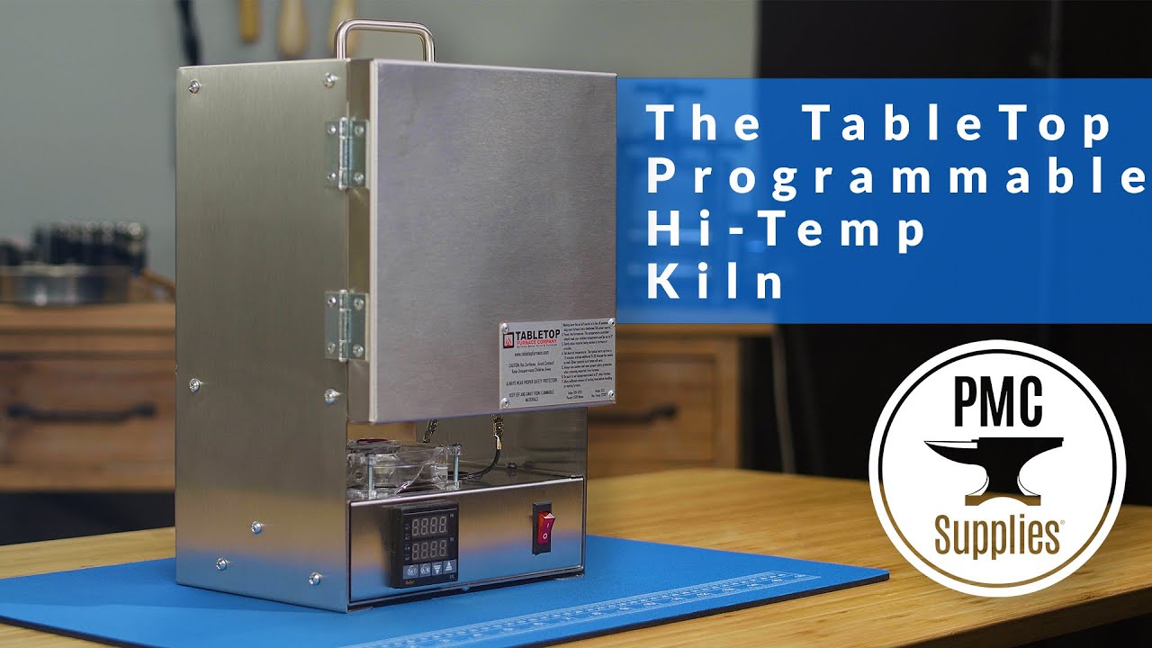 The TableTop Programmable HiTemp Burnout Kiln YouTube