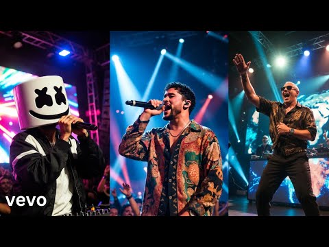 Marshmello x Bad Bunny x Pitbull - Dale Happier (Official Video 2026) Marshmello x Bad Bunny x Pitbull - Dale Happier (Official Video 2026)