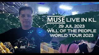 MUSE Live In Kuala Lumpur 29 July 2023 Full Concert In HD With Clear Sound & Large Live Feed