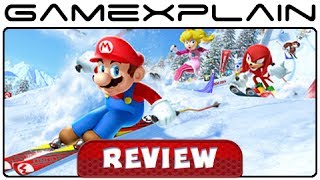 Mario & Sonic at the Sochi 2014 Olympic Winter Games - Review (Wii U) (Video Game Video Review)