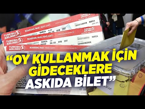 “Oy Kullanmak İçin Gideceklere Askıda Bilet” | Zafer Arapkirli | Medyaterapi