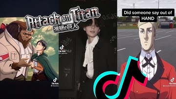 Attack on Titan tiktok compilation/ aot tiktok compilation