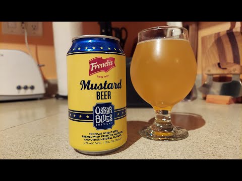 Video: Oskar Blues Brewery Frigiver French's Mustard Beer