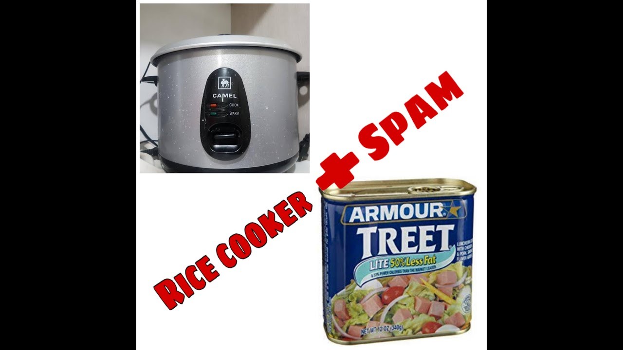 EasyCook Spam Meal with using Rice cooker YouTube