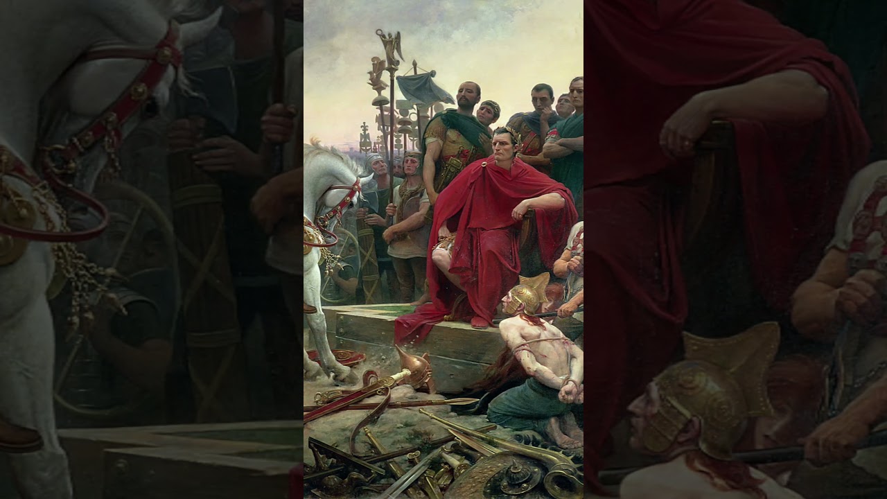 The Final Moments of Julius Caesar — Captured in Paint #art