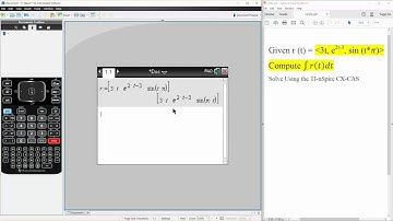 Calc 3: Vector Functions and Space Curves (TI-nSpire CX CAS) ptC