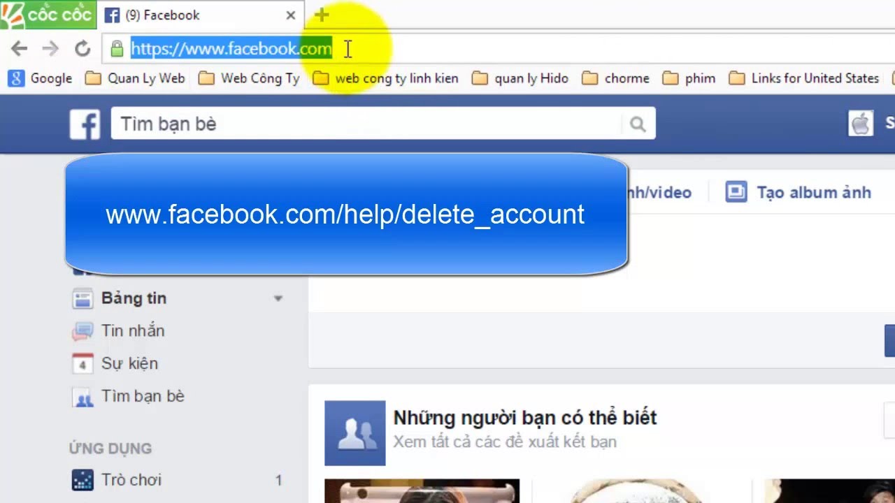 Khóa Facebook Tạm Thời Và Xóa Vĩnh Viễn