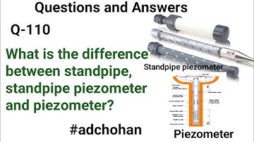Piezometer, Standpipe Piezometer, What is the difference between standpipe, Best Knowledge, Q&A,